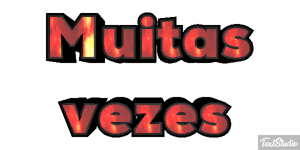 Muitas vezes Efeito do texto