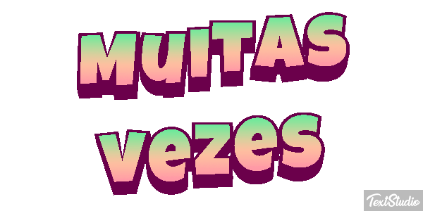 Muitas vezes Efeito do texto