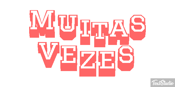 Muitas vezes Efeito do texto
