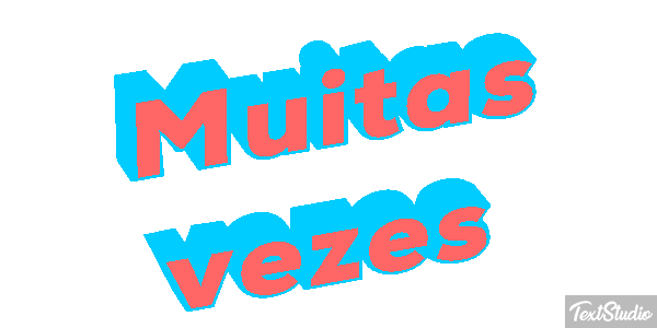 Muitas vezes Efeito do texto