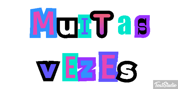Muitas vezes Efeito do texto
