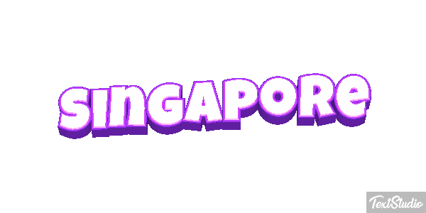 Singapore Text effect