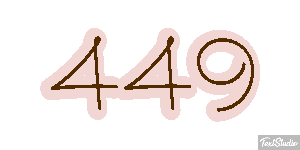 449 Texteffekt