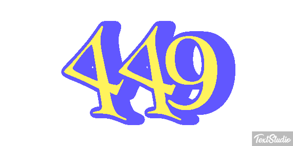 449 Texteffekt