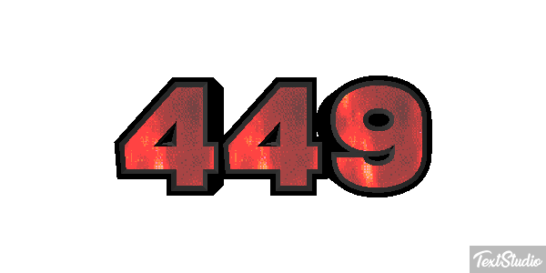 449 Texteffekt