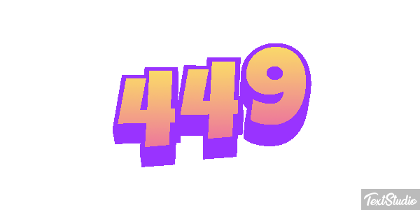 449 Texteffekt