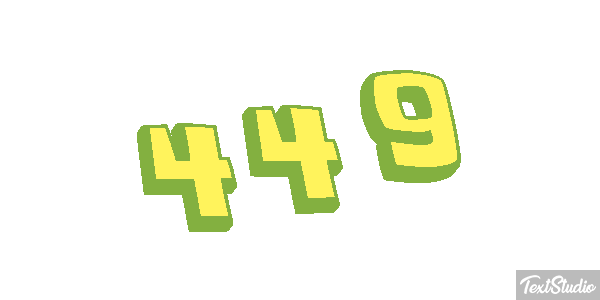 449 Texteffekt