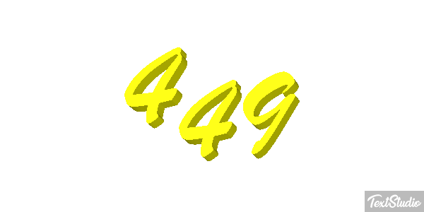 449 Texteffekt