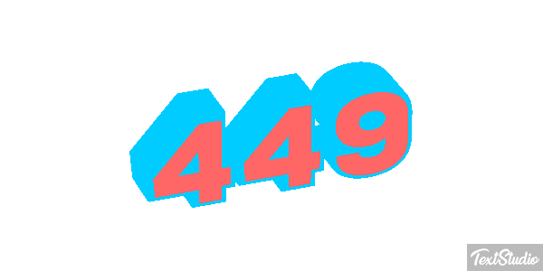449 Texteffekt