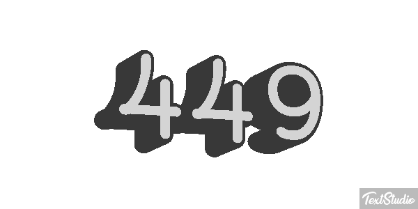 449 Texteffekt