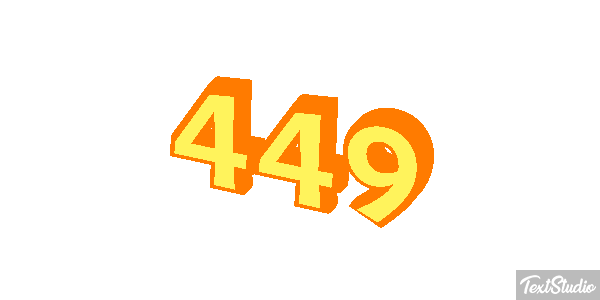 449 Texteffekt