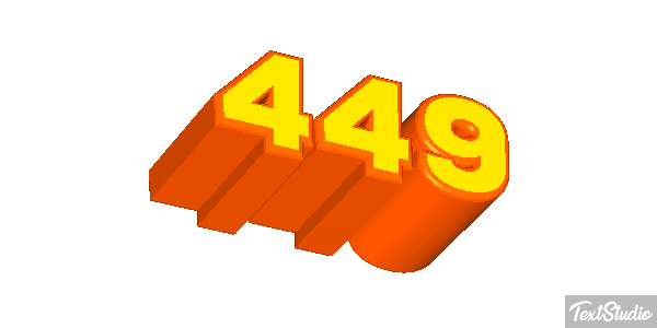 449 Texteffekt
