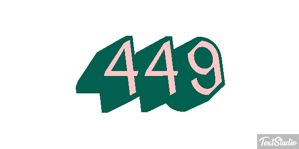 449 Texteffekt
