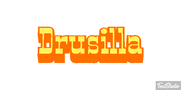 Drusilla Efecto de texto