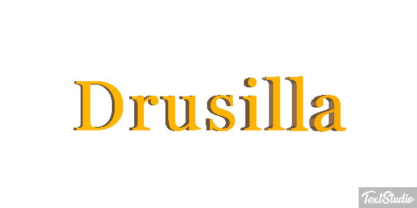 Drusilla Efecto de texto