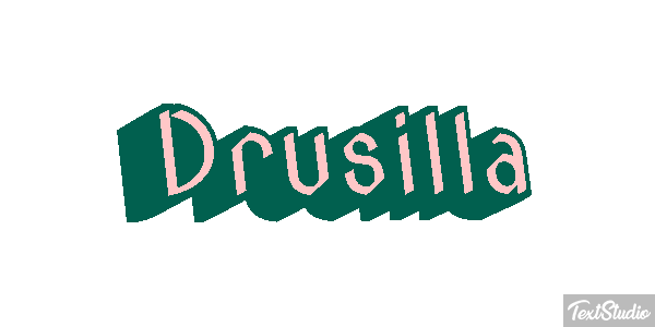 Drusilla Efecto de texto