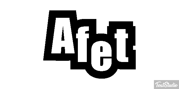 Afet Texteffekt