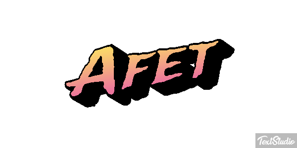 Afet Texteffekt