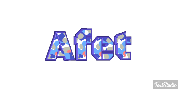 Afet Texteffekt