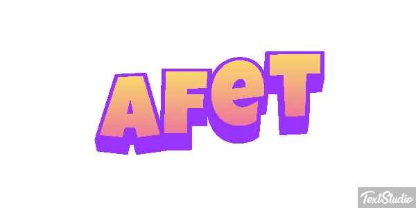 Afet Texteffekt