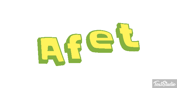 Afet Texteffekt