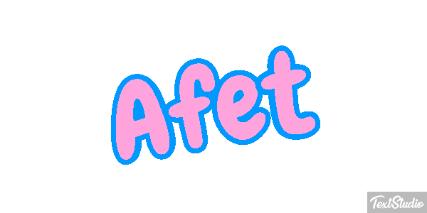 Afet Texteffekt