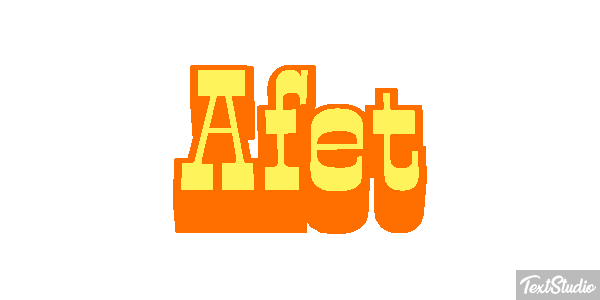 Afet Texteffekt