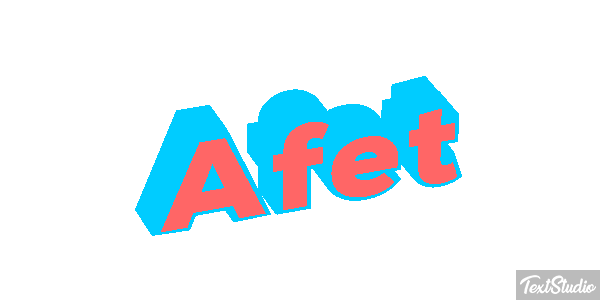 Afet Texteffekt