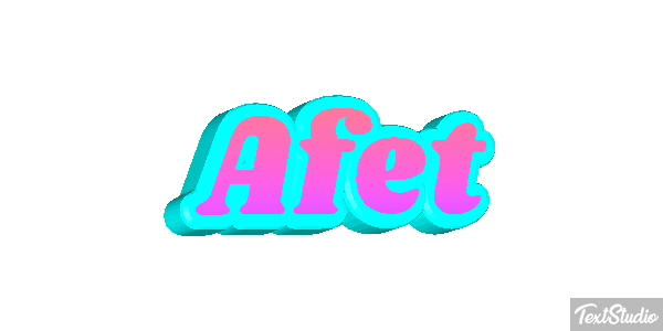 Afet Texteffekt
