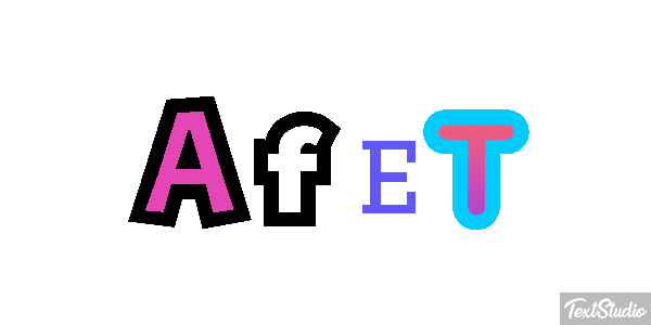 Afet Texteffekt