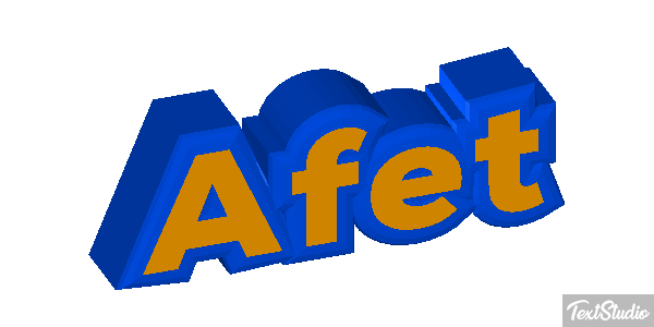 Afet Texteffekt