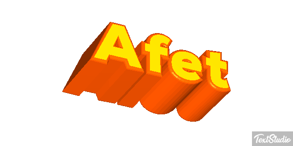 Afet Texteffekt
