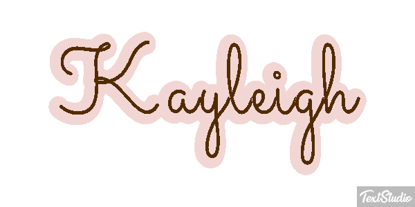 Kayleigh Text effect