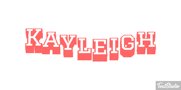 Kayleigh Text effect