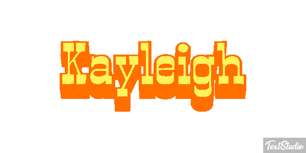 Kayleigh Text effect