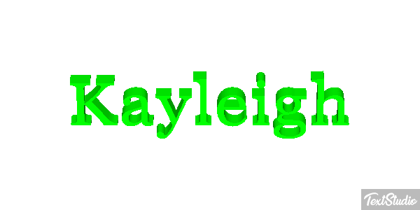 Kayleigh Text effect
