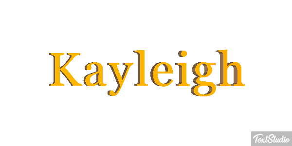 Kayleigh Text effect