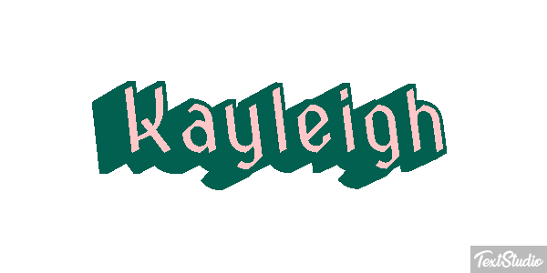 Kayleigh Text effect