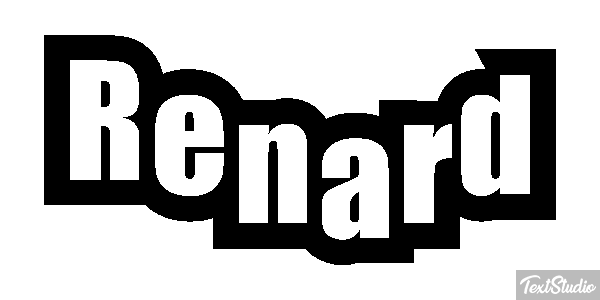Renard Tekst effect