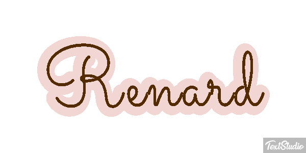Renard Tekst effect