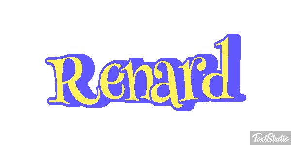 Renard Tekst effect