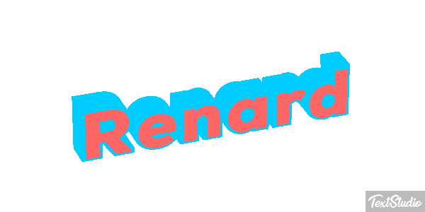 Renard Tekst effect