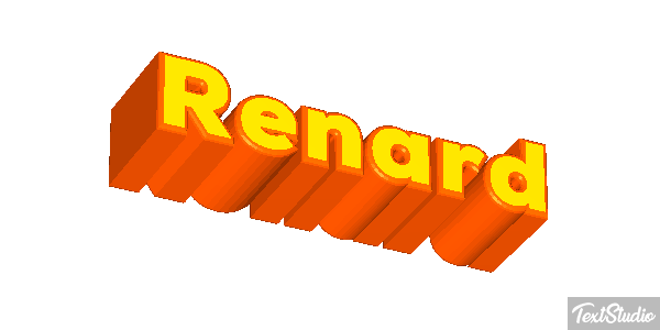 Renard Tekst effect