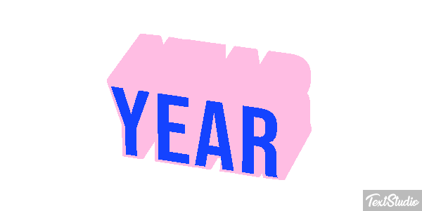 Year Effetto testo
