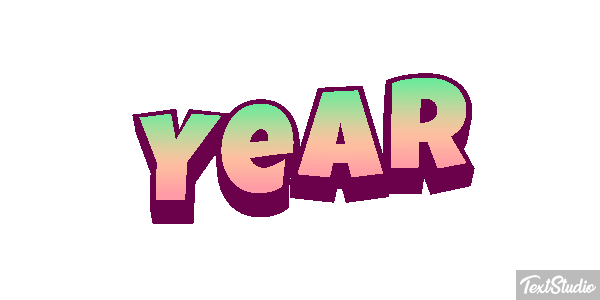 Year Effetto testo