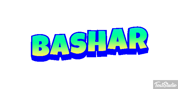 Bashar Текстовый эффект