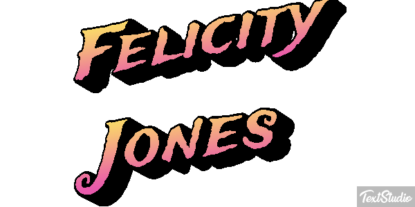 Felicity Jones Efeito do texto