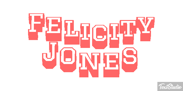 Felicity Jones Efeito do texto