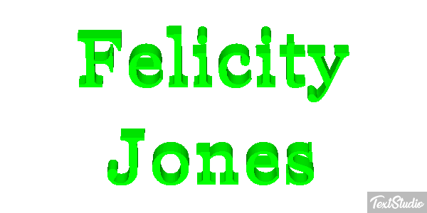 Felicity Jones Efeito do texto