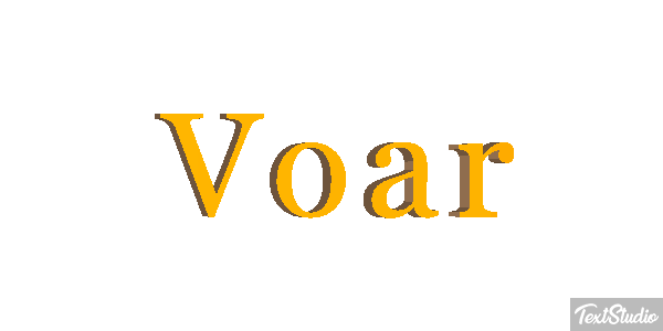 Voar Efeito do texto